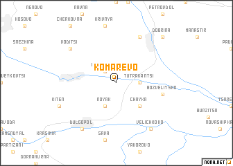 map of Komarevo