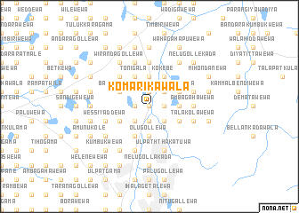 map of Komarikawala