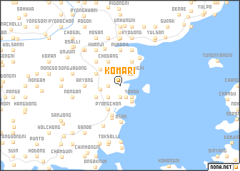 map of Koma-ri