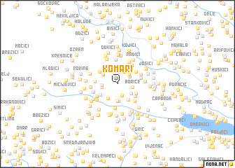 map of Komari