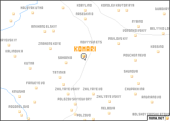 map of Komari