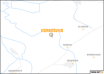 map of Komarovka