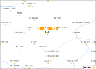 map of Komarovka