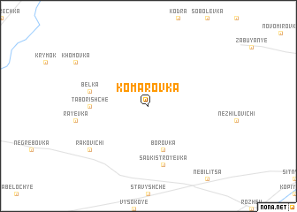 map of Komarovka
