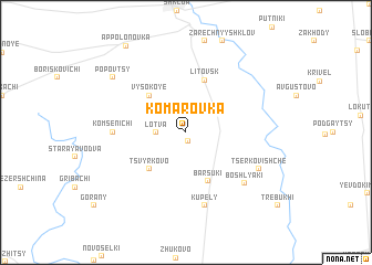 map of Komarovka