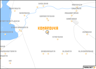 map of Komarovka