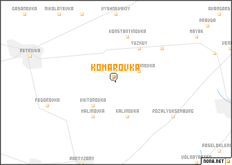 map of Komarovka