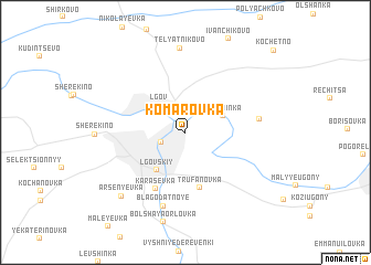 map of Komarovka