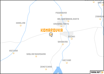 map of Komarovka