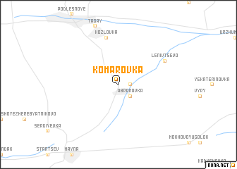 map of Komarovka