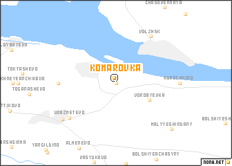 map of Komarovka