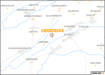 map of Komarovka