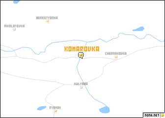 map of Komarovka