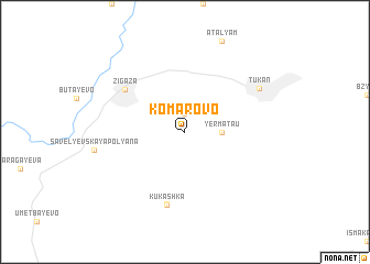 map of Komarovo