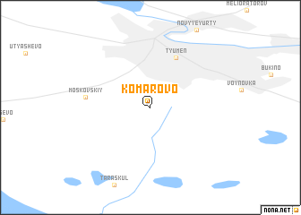 map of Komarovo