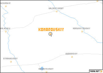 map of Komarovskiy