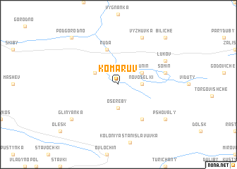 map of Komaruv