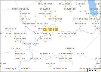 map of Komatia