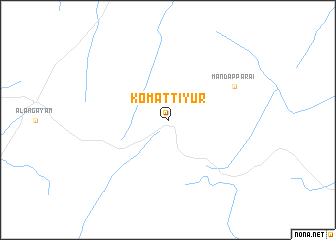 map of Komattiyūr