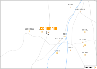 map of Kombania