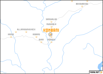 map of Kombani