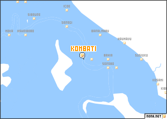 map of Kombati