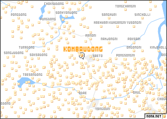 map of Kombau-dong