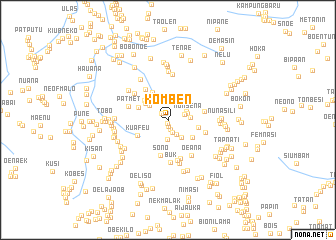 map of Komben