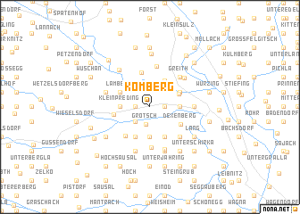 map of Komberg