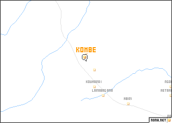 map of Kombé
