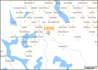 map of Kombi
