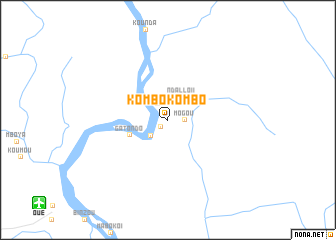 map of Kombo-Kombo