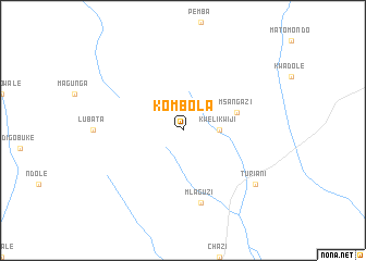 map of Kombola