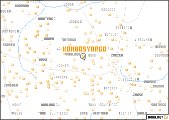 map of Kombos Yargo