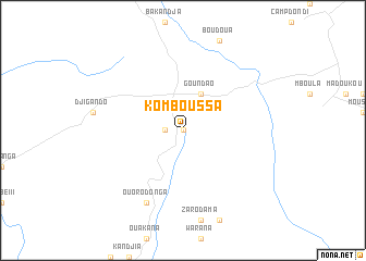 map of Komboussa