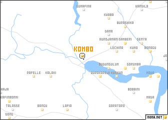 map of Kombo