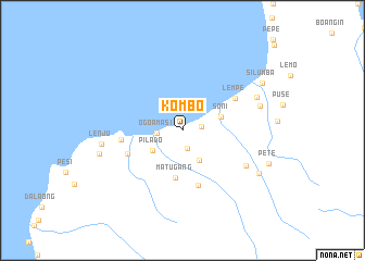 map of Kombo