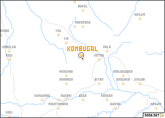 map of Kombugal