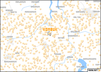 map of Kŏmbuk