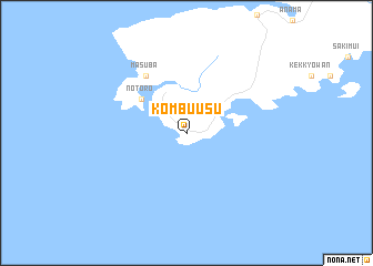 map of Kombuusu