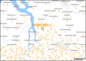 map of Kŏmch\