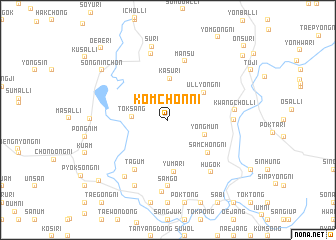 map of Kŏmch\