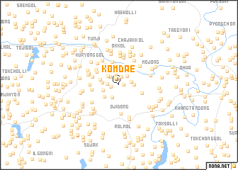 map of Komdae