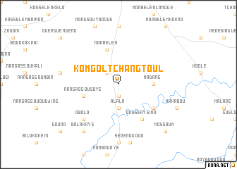 map of Komgol Tchangtoul