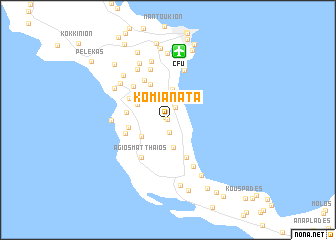 map of Komianáta