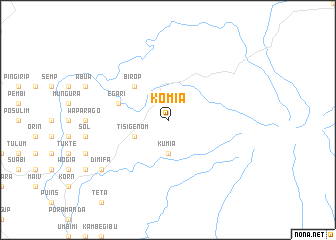 map of Komia