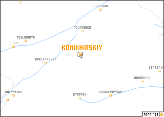 map of Komikhinskiy