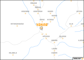 map of Komina