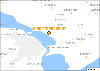 map of Kominternovskiy