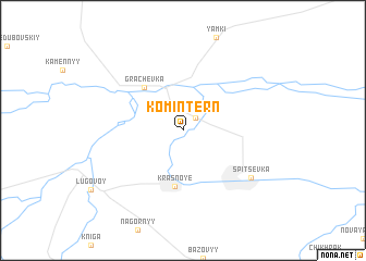 map of (( Komintern ))